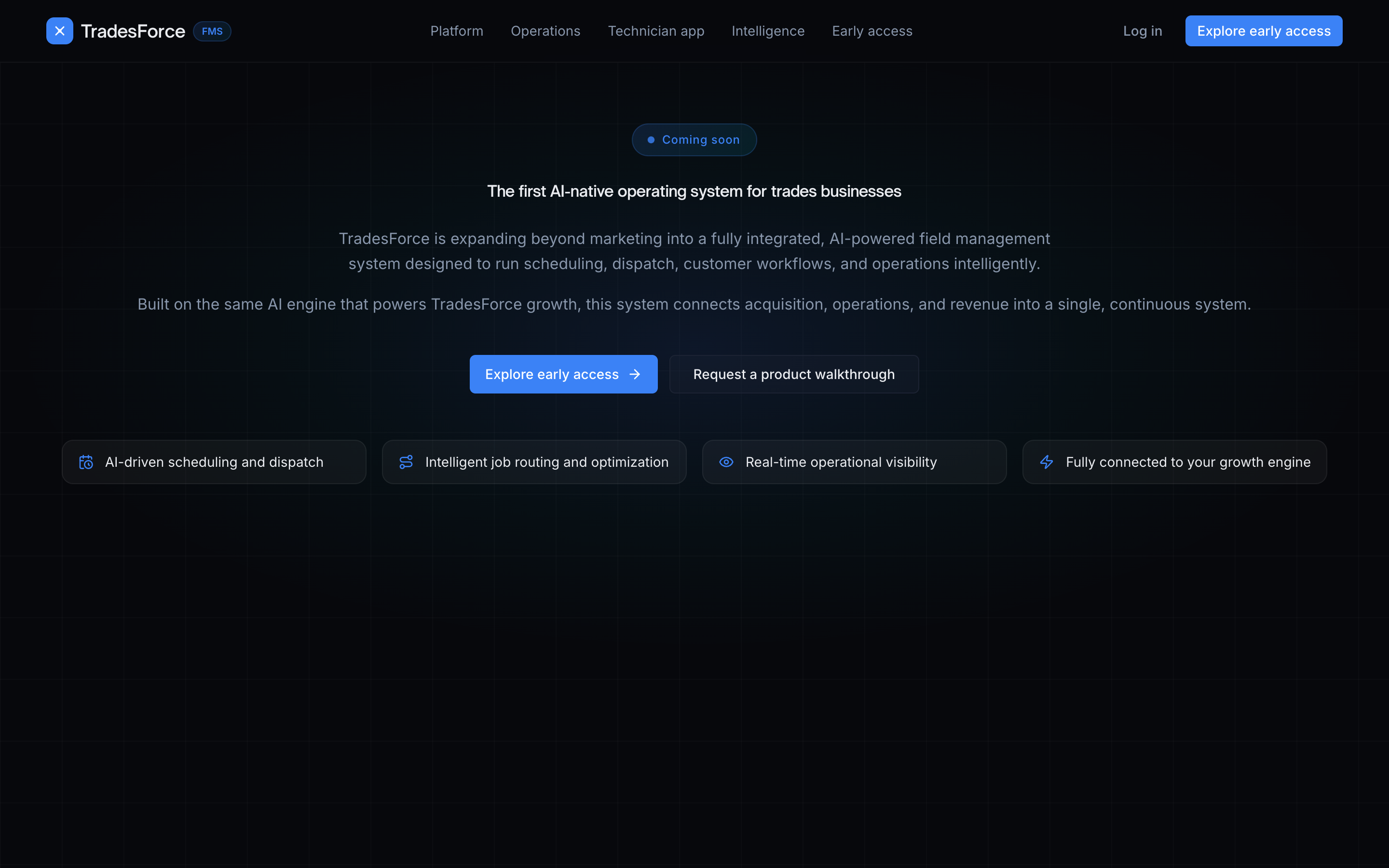 TradesForce: AI field management system preview