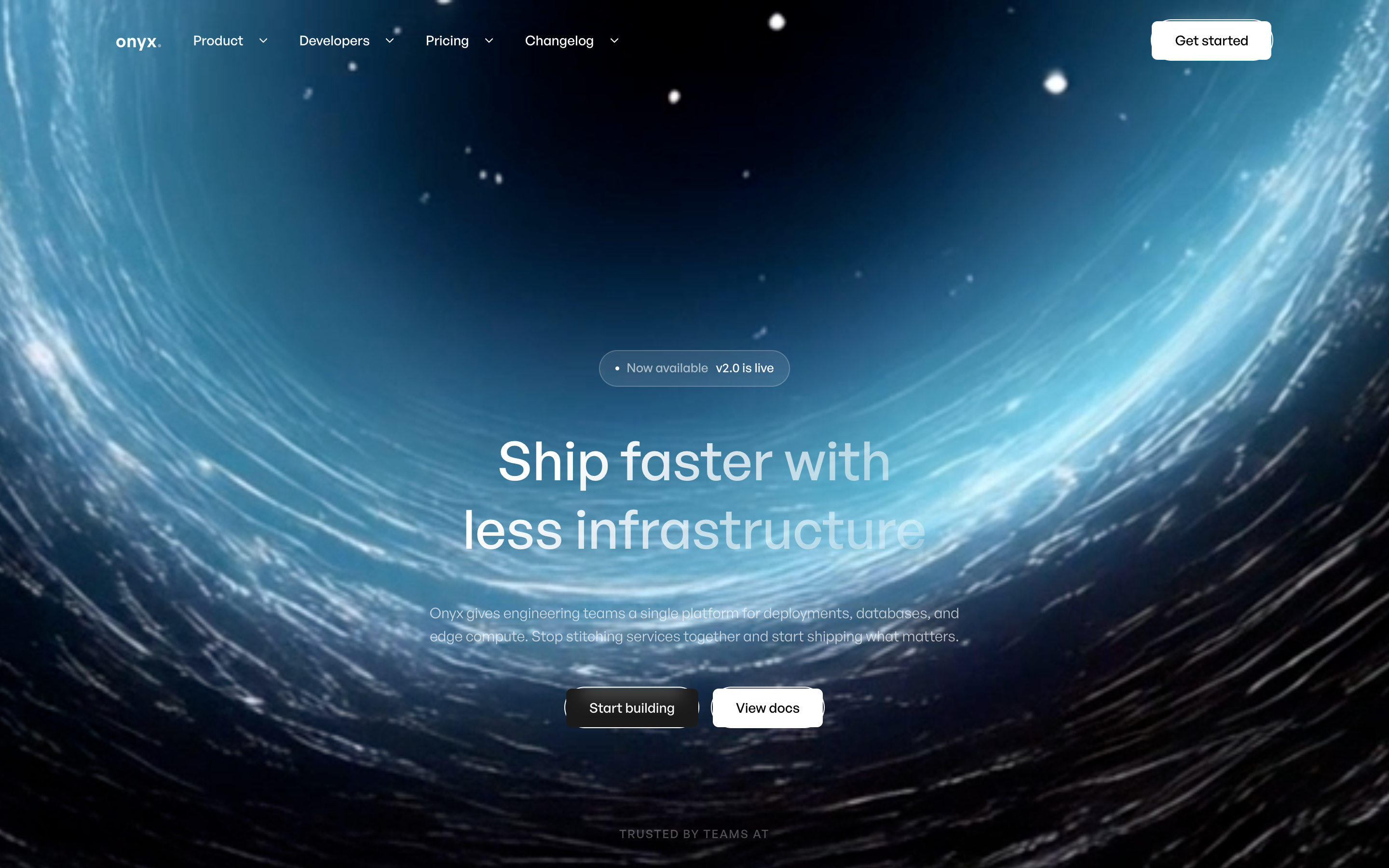 Onyx developer platform preview